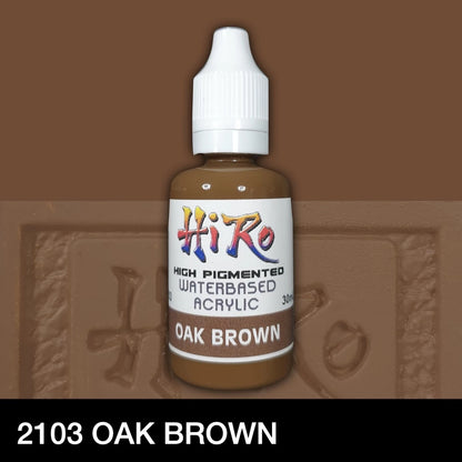 Hiro Paints: Cool Brown Colors