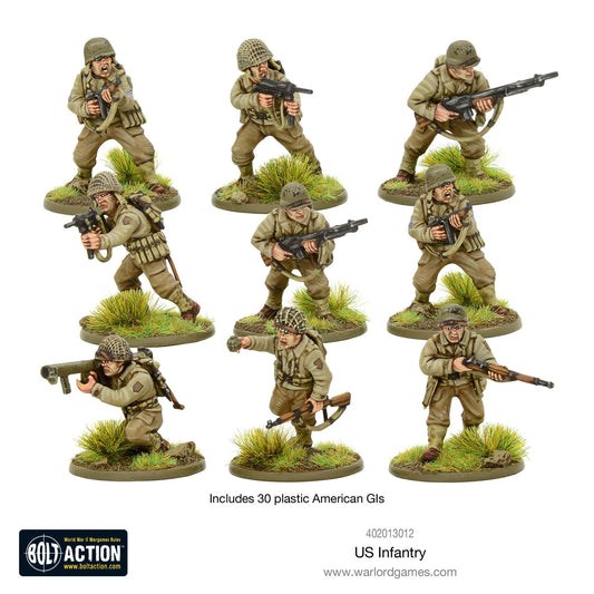 Bolt Action: US Infantry - WW2 American GIs