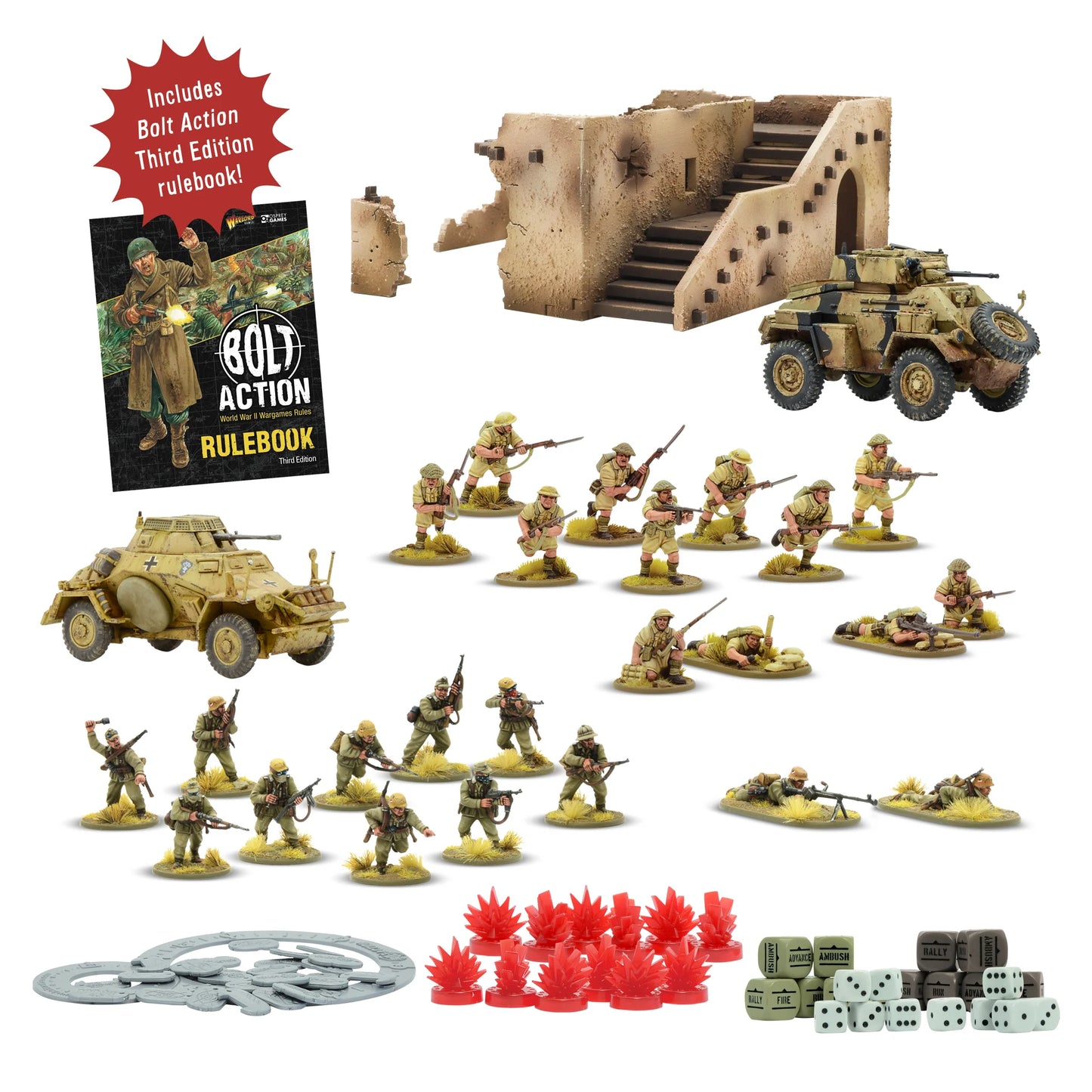 Bolt Action: Starter Set â€“ A Gentleman's War (Third Edition)