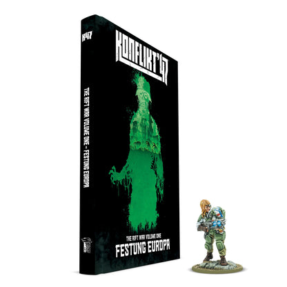 Konflikt '47: Festung Europa Hardback (2026) & 'Operation Touchdown' book miniature