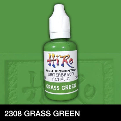 Hiro Paints: Green Colors