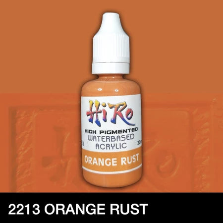 Hiro Paints: Orange Colors