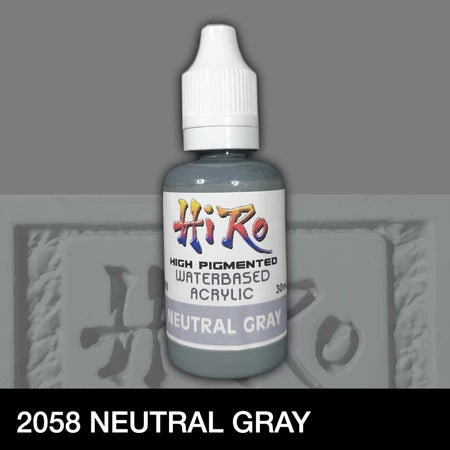 Hiro Paints: Black/Dark Gray Colors