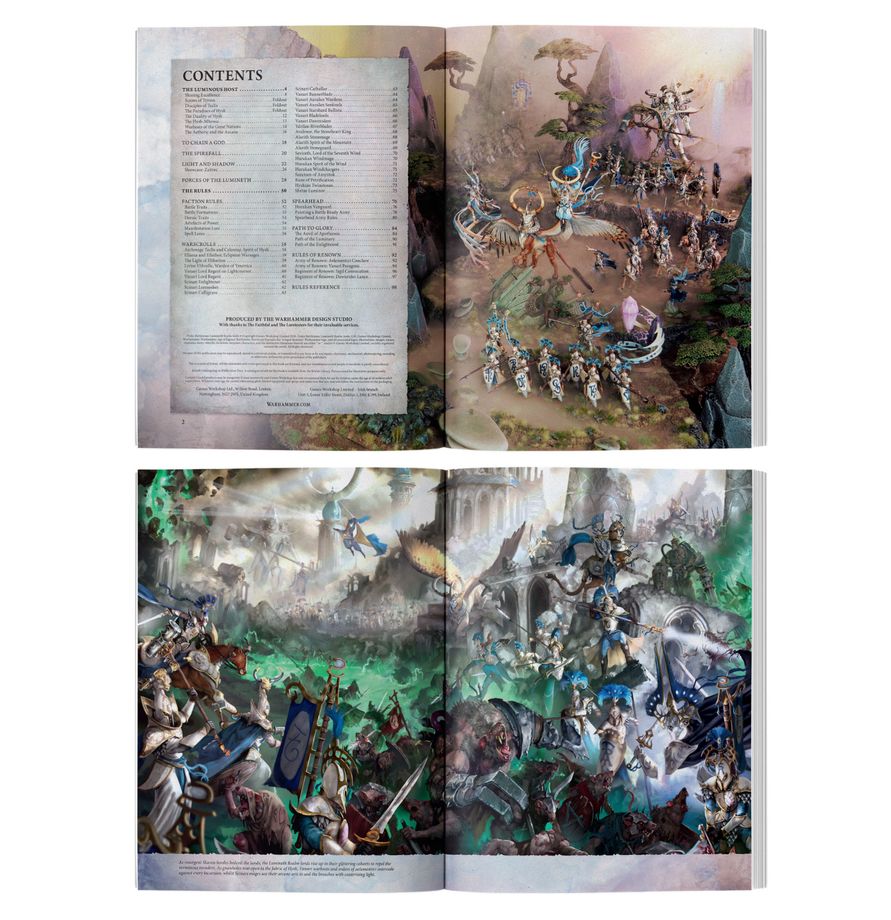 Warhammer AOS: Order Battletome - Lumineth Realm-Lords