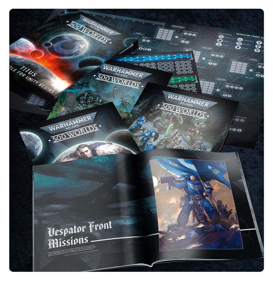 Warhammer 40k: 500 Worlds: Titus â€“ The Battle for Unity Begins (English)