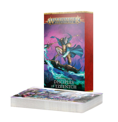 Warhammer AOS: Warscroll Cards - Disciples of Tzeentch (English)