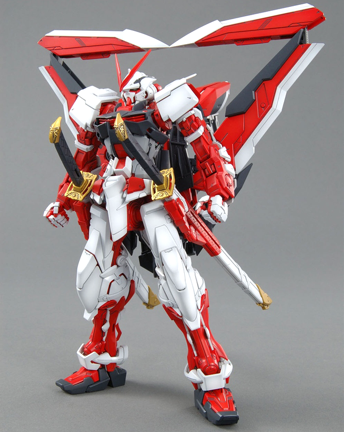 1/100 MG Gundam Astray Red Frame Lowe Guele's Customize Mobile Suit MBF-PO2KAI