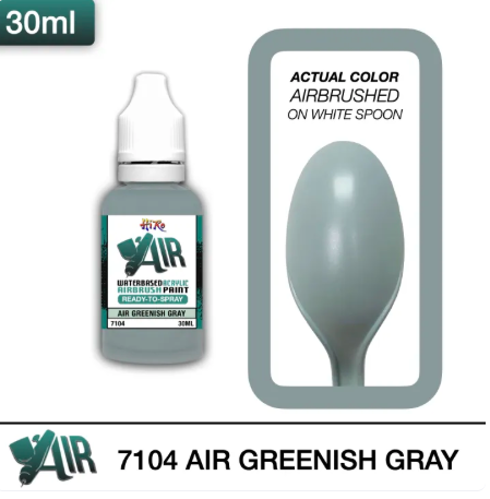 Hiro Air: 7104 Air Greenish Gray