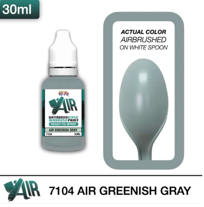 Hiro Air: 7104 Air Greenish Gray