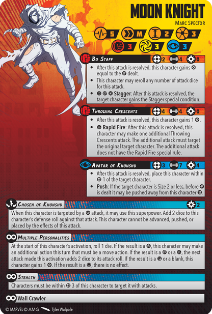 Marvel Crisis Protocol: Blade & Moon Knight