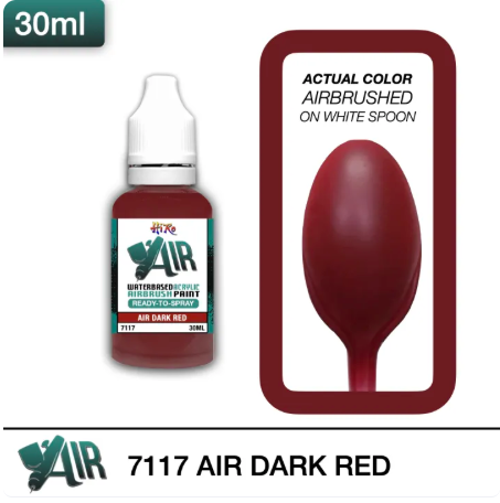 Hiro Air: 7117 Air Dark Red