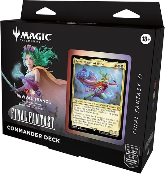 Magic The Gathering Final Fantasy VI Commander Deck: Revival Trance