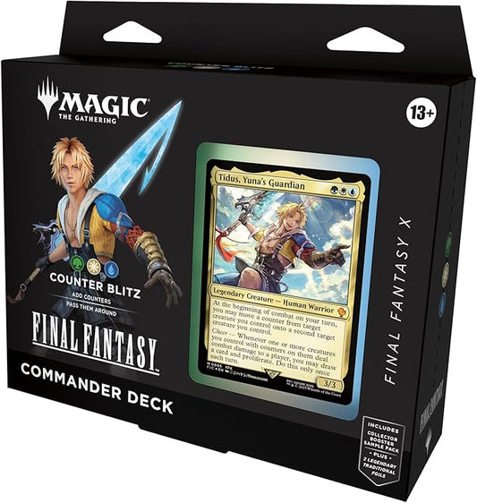 Magic The Gathering Final Fantasy X Commander Deck: Counter Blitz