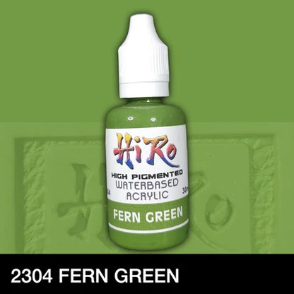 Hiro Paints: Green Colors
