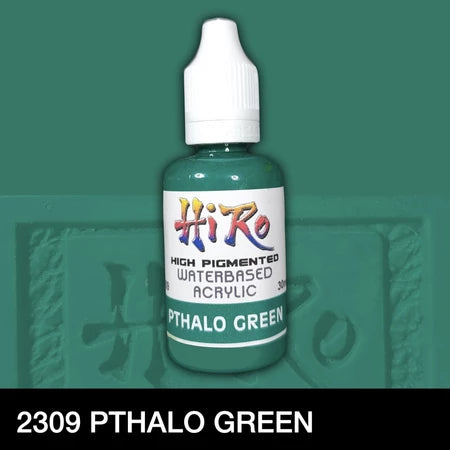 Hiro Paints: Green Colors