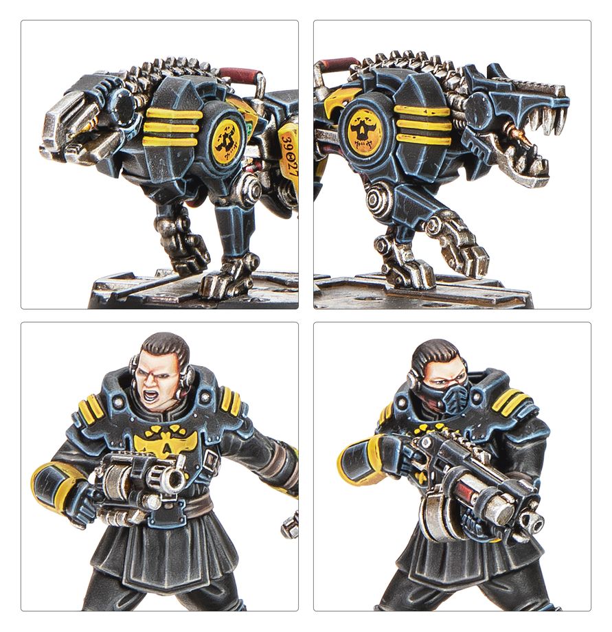 Palanite Enforcer Captains and Sergepeants