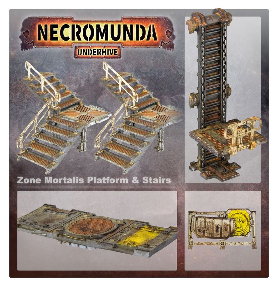 Zone Mortalis Platforms and Stairs