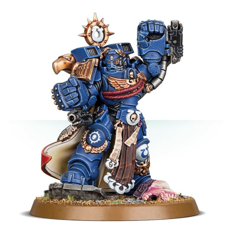 Warhammer 40K: Ultra Maines, Marneus Calgar w/Victrix Honour Guard