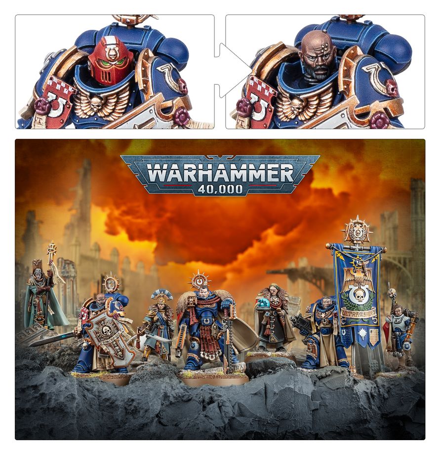 Space Marines:  Captain Titus and The Wardens of Ultramar