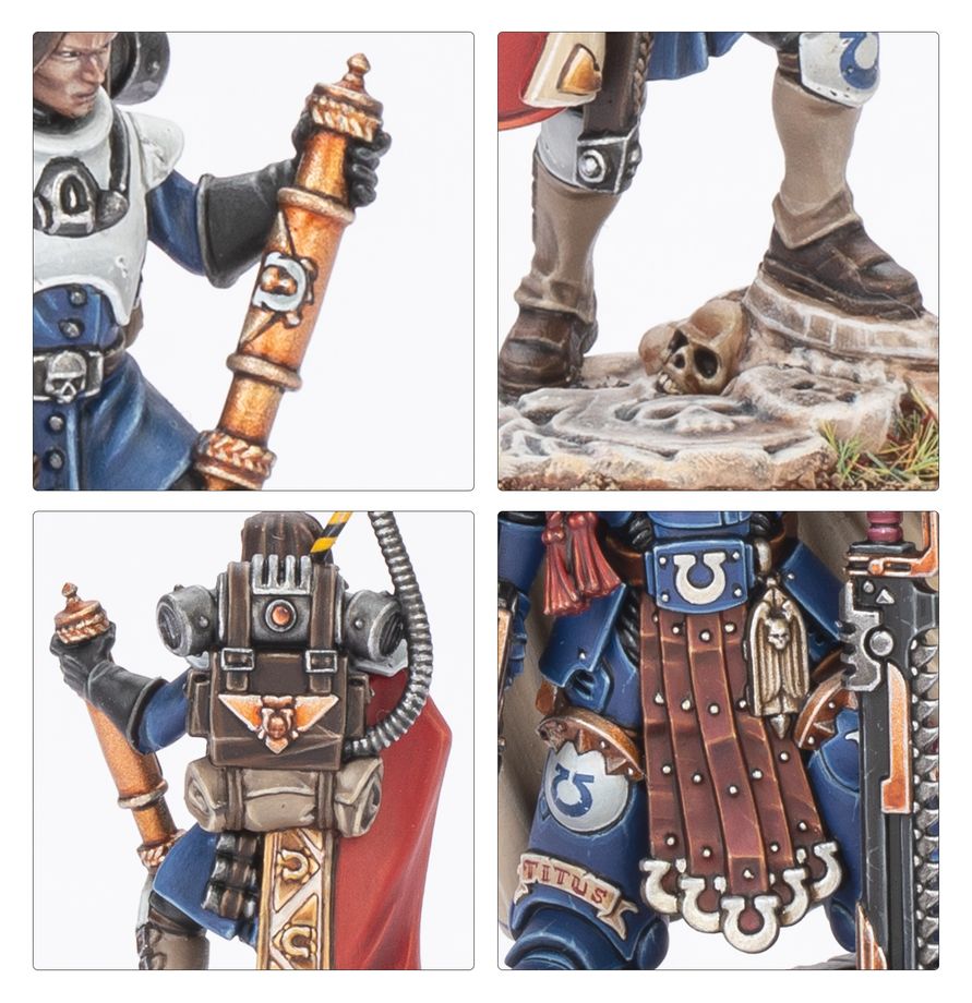 Space Marines:  Captain Titus and The Wardens of Ultramar