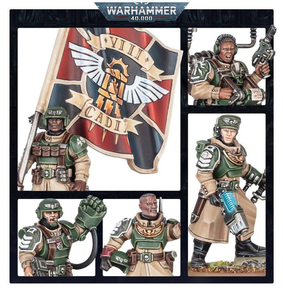 Astra Militarum: Cadian Command Squad