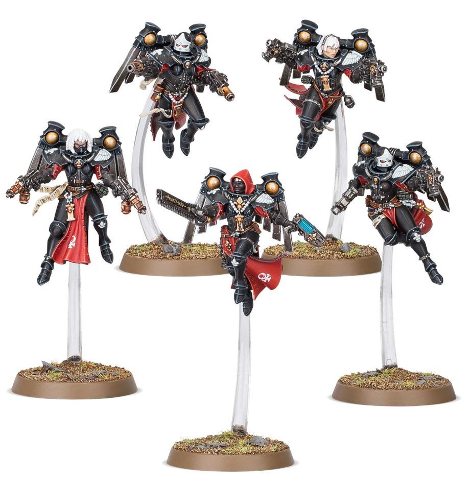 Adepta Sororitas: Seraphim/Zephyrim Squad