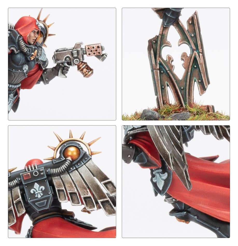 Adepta Sororitas: Canoness with Jump Pack