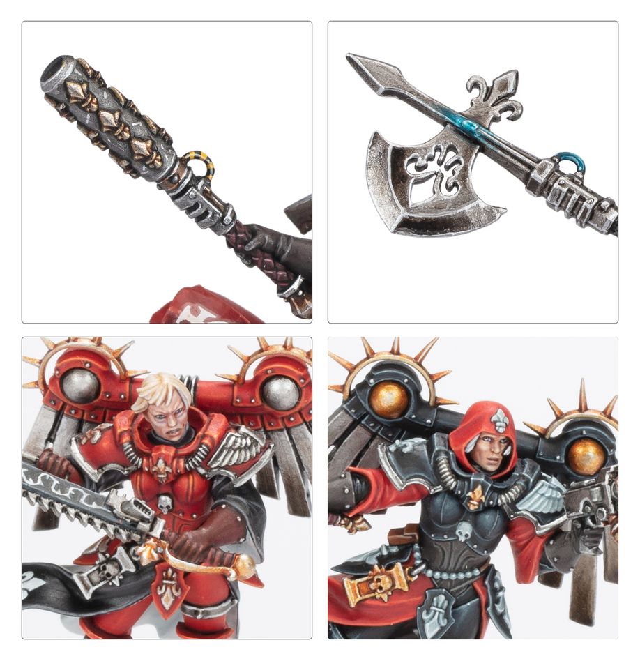 Adepta Sororitas: Canoness with Jump Pack