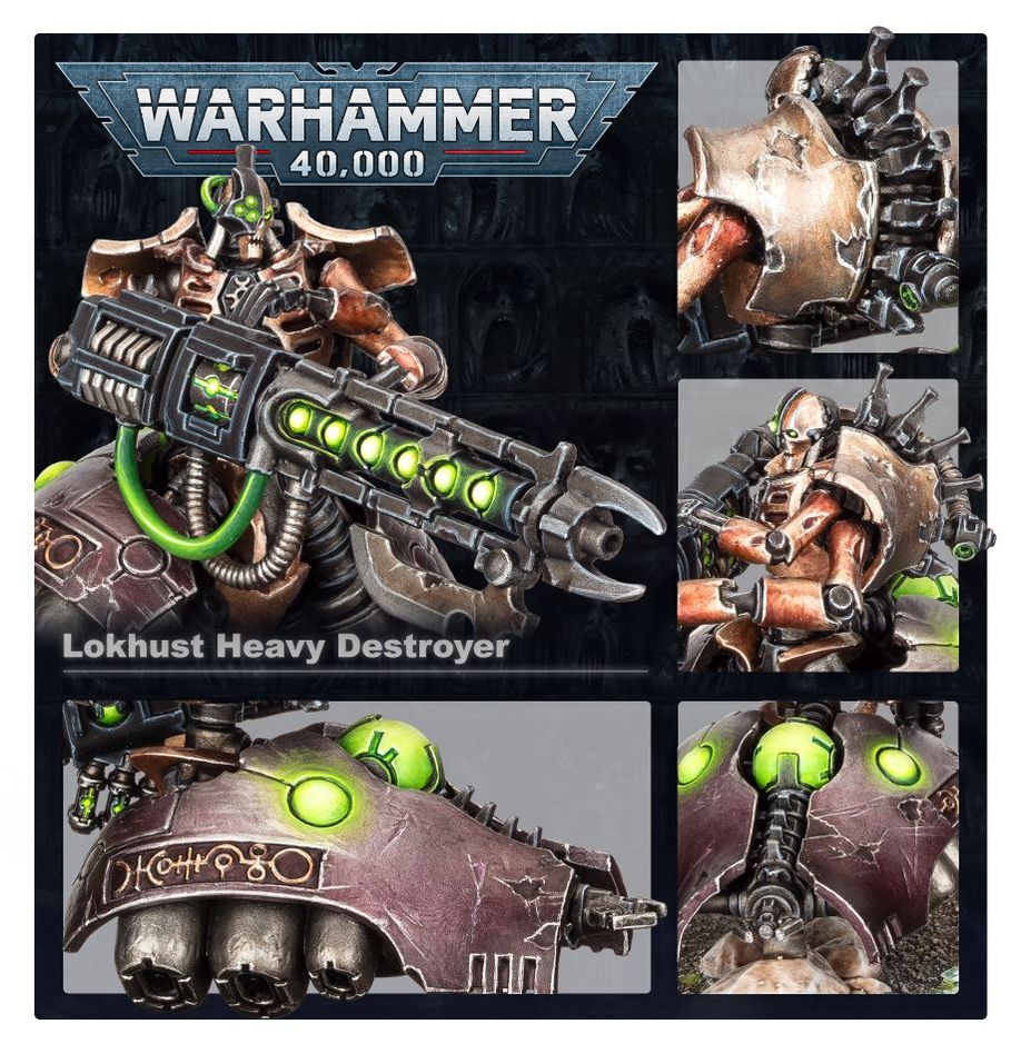 Necrons: Lokhust Heavy Destroyers