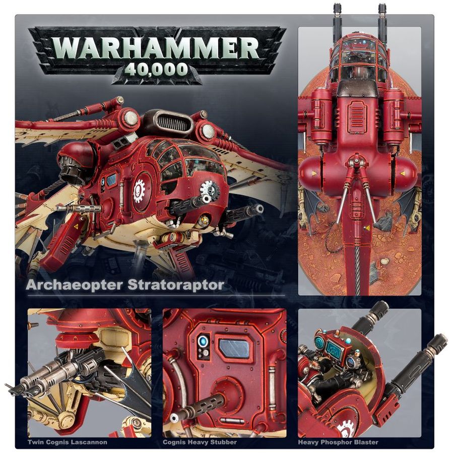 Adeptus Mechanicus: Archaeopter Fusilave/Transvector