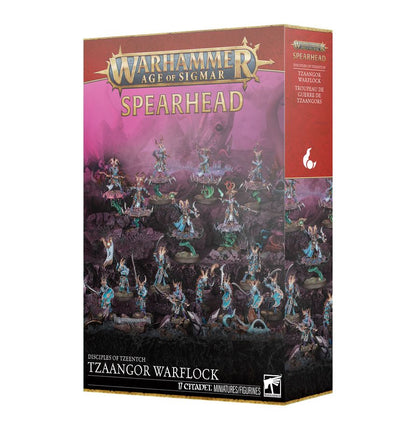 Warhammer AOS: Spearhead: Disciples of Tzeentch â€“ Tzaangor Warflock