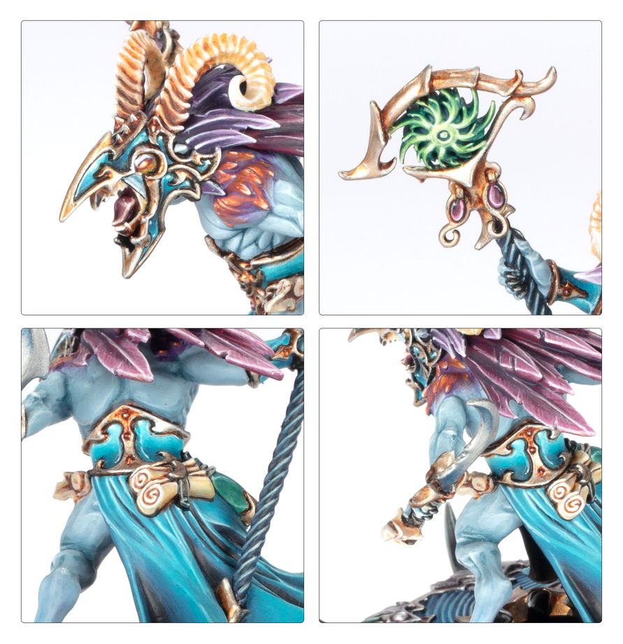 Warhammer AOS: Spearhead: Disciples of Tzeentch â€“ Tzaangor Warflock
