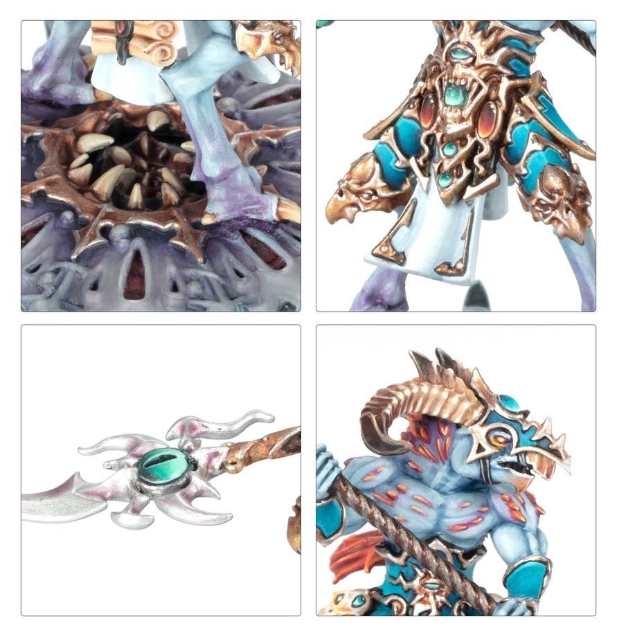Warhammer AOS: Spearhead: Disciples of Tzeentch â€“ Tzaangor Warflock