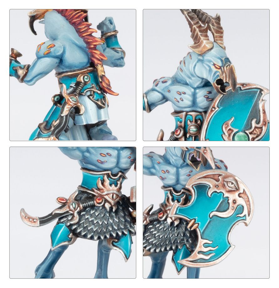 Warhammer AOS: Spearhead: Disciples of Tzeentch â€“ Tzaangor Warflock