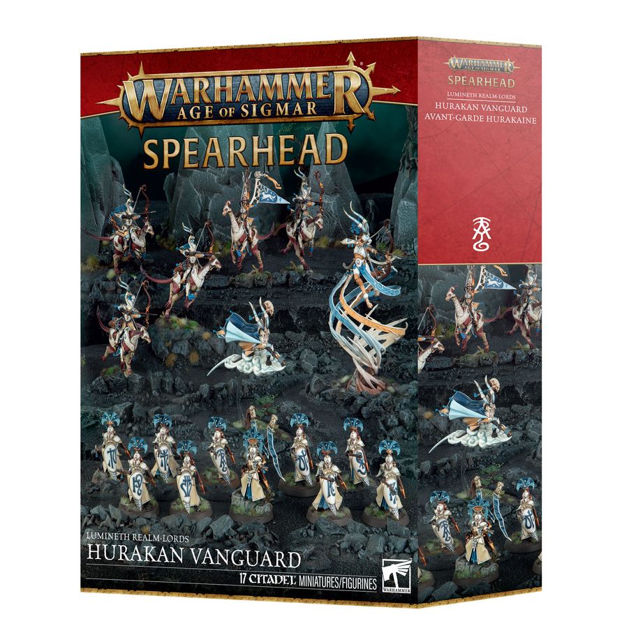 Warhammer AOS: Spearhead: Lumineth Realm-lords: Hurakan Vanguard