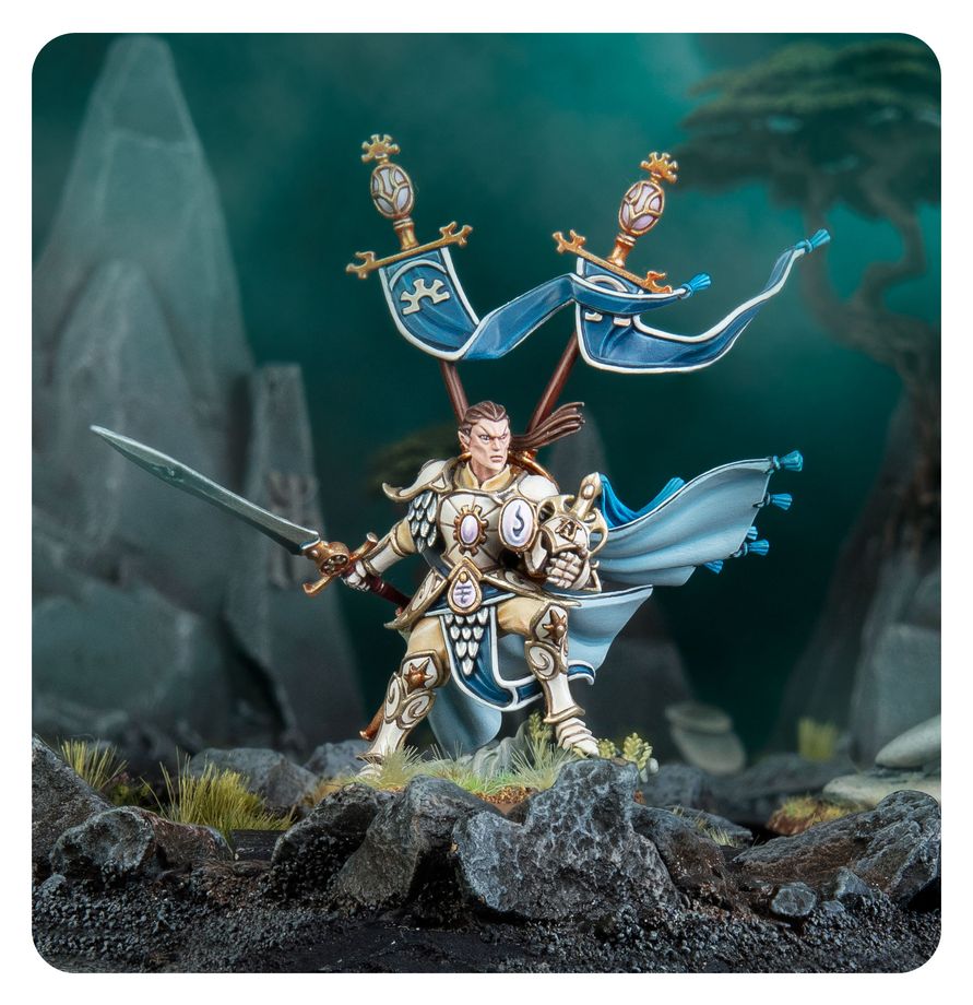 Warhammer AOS: Lumineth Realm-lords: Vanari Lord Regent