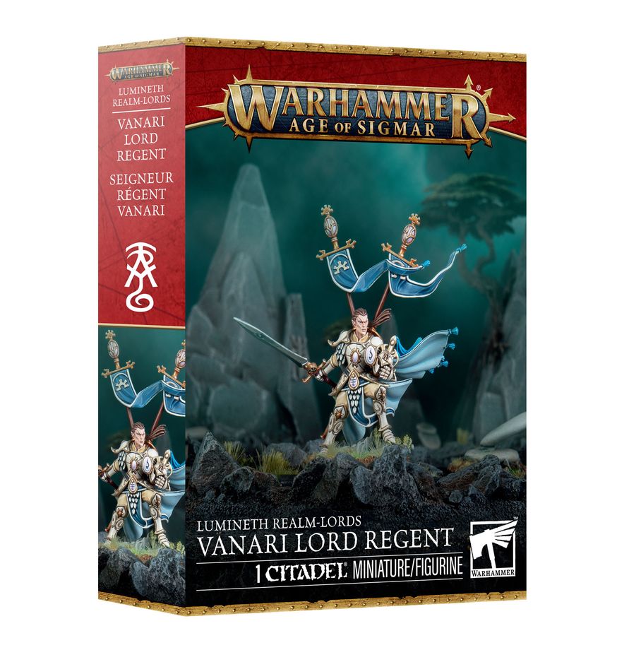Warhammer AOS: Lumineth Realm-lords: Vanari Lord Regent