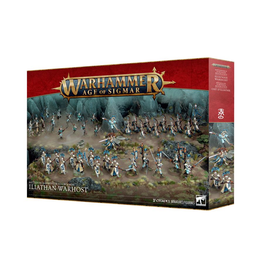 Warhammer AOS: Battleforce: Lumineth Realm-lords: Iliathan Warhost