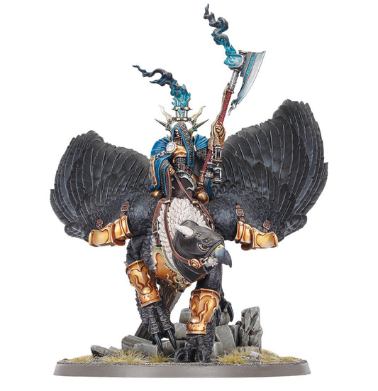 Stormcast Eternals: Iridan the Witness/Lord-Vigilant on Morrgryph