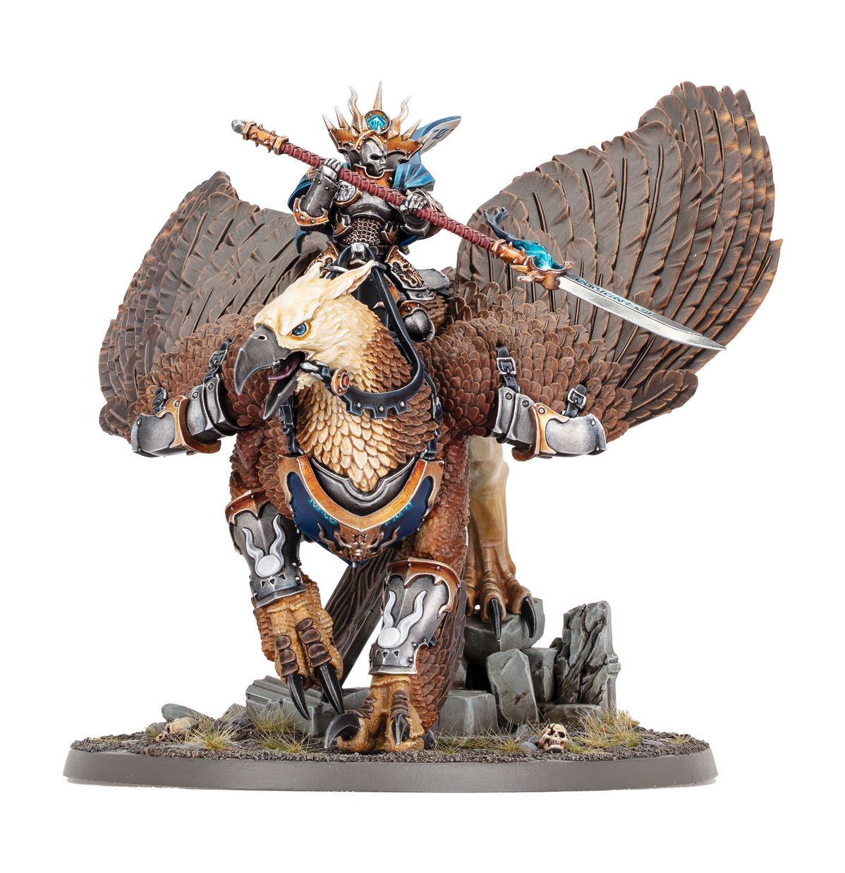 Stormcast Eternals: Iridan the Witness/Lord-Vigilant on Morrgryph