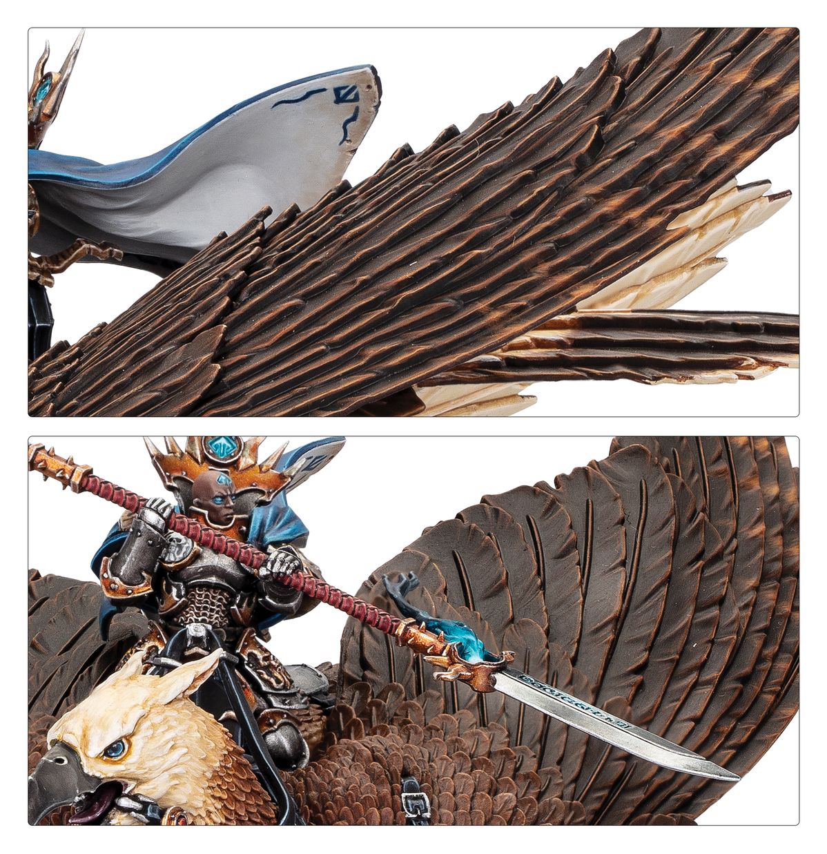 Stormcast Eternals: Iridan the Witness/Lord-Vigilant on Morrgryph