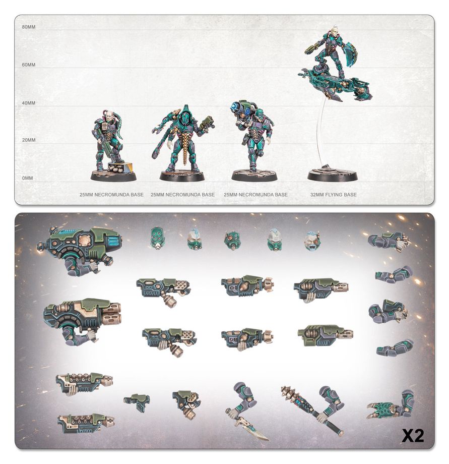 Necromunda Van Saar Crew Underhive Crew