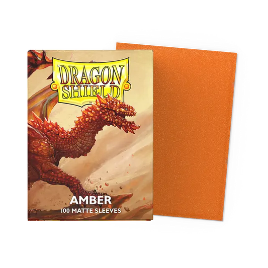 Dragon Shield Matte Amber