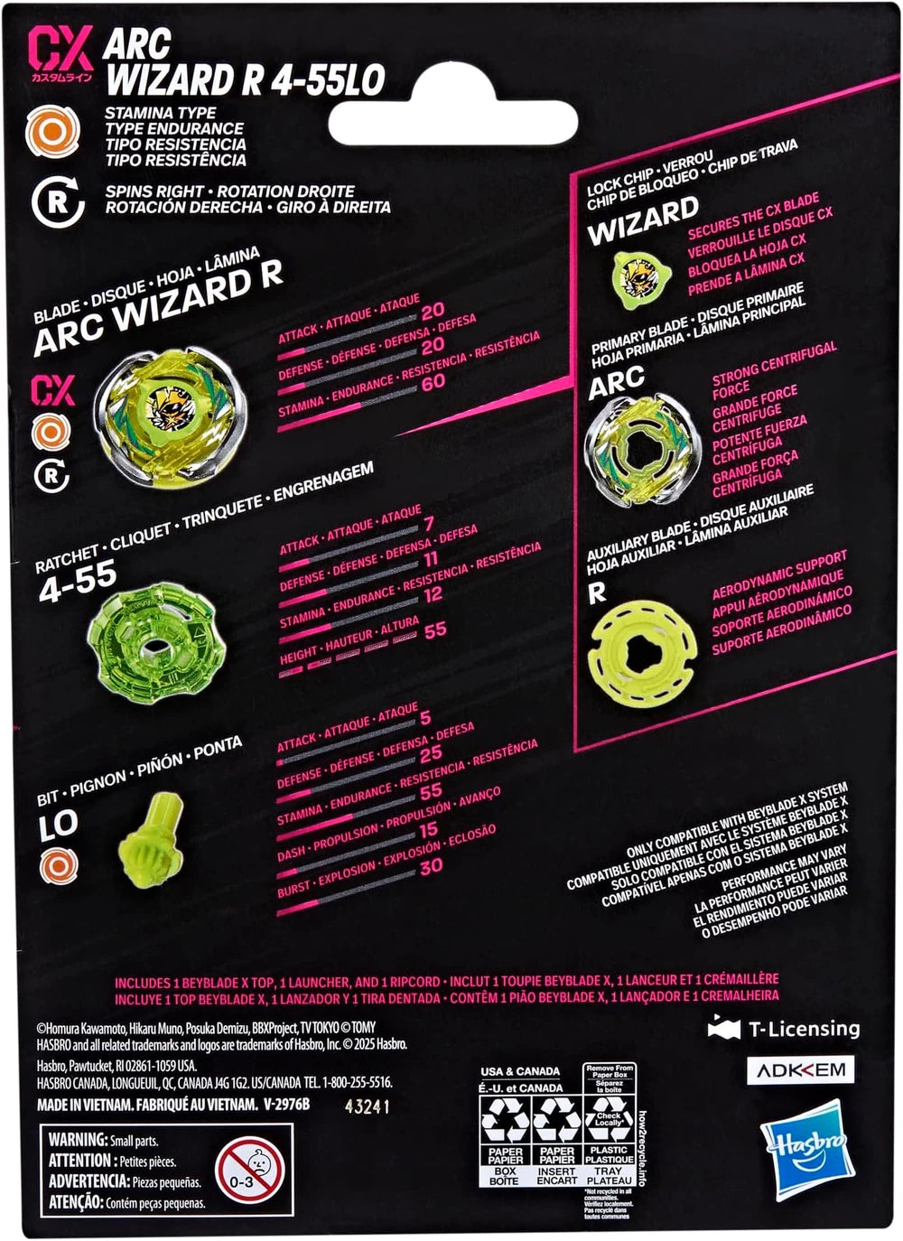 BeybladeX: CX-02 WIZARDARC