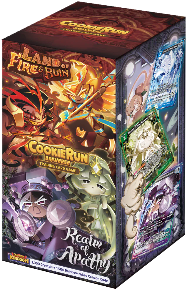 CookieRun Braverse: BS8 - Land of Ruin & Fire, Realm of Apathy Box