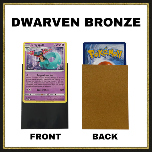QAT Dual Matte Sleeves (Dwarven Bronze)