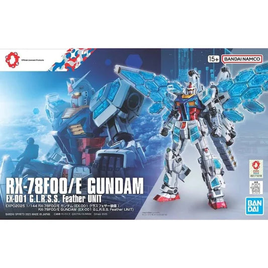 EXPO2025 1/144 RX-78F00/E Gundam (EX-001 G.L.R.S.S Feather UNIT)