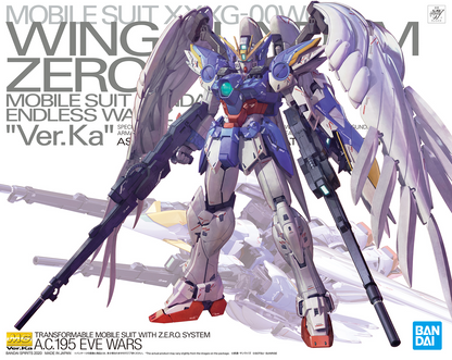 Gundam Wing: MG 1/100 Wing Gundam Zero Custom (EW Ver.Ka)