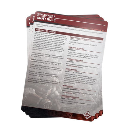 Index Cards: World Eaters