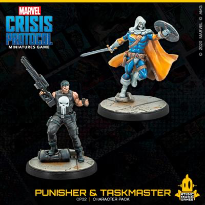 Marvel Crisis Protocol Punisher and Taskmaster